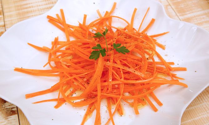 Ensalada de zanahorias