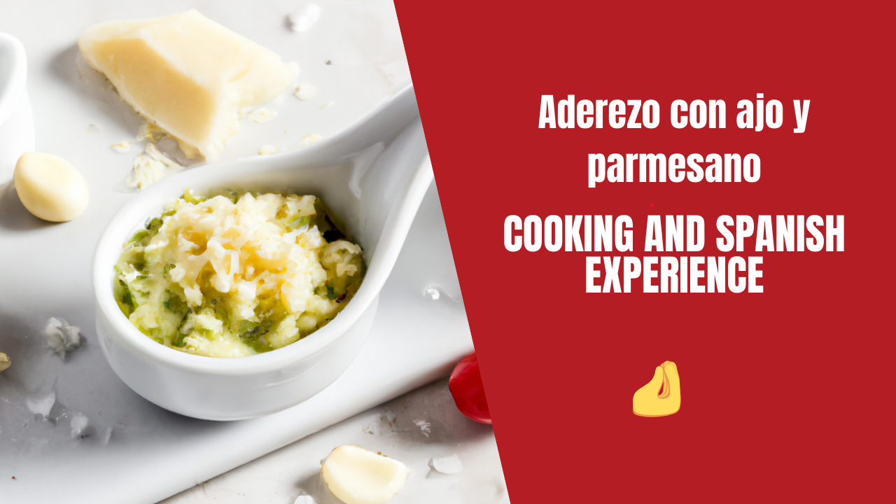 Aderezo con ajo y parmesano