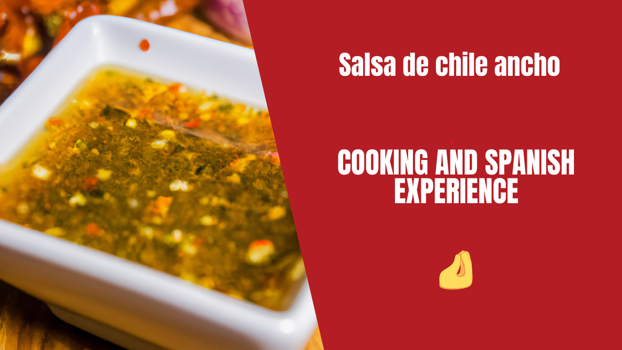 Salsa de chile ancho