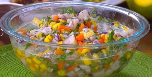 Ceviche de mango (Video y Receta)