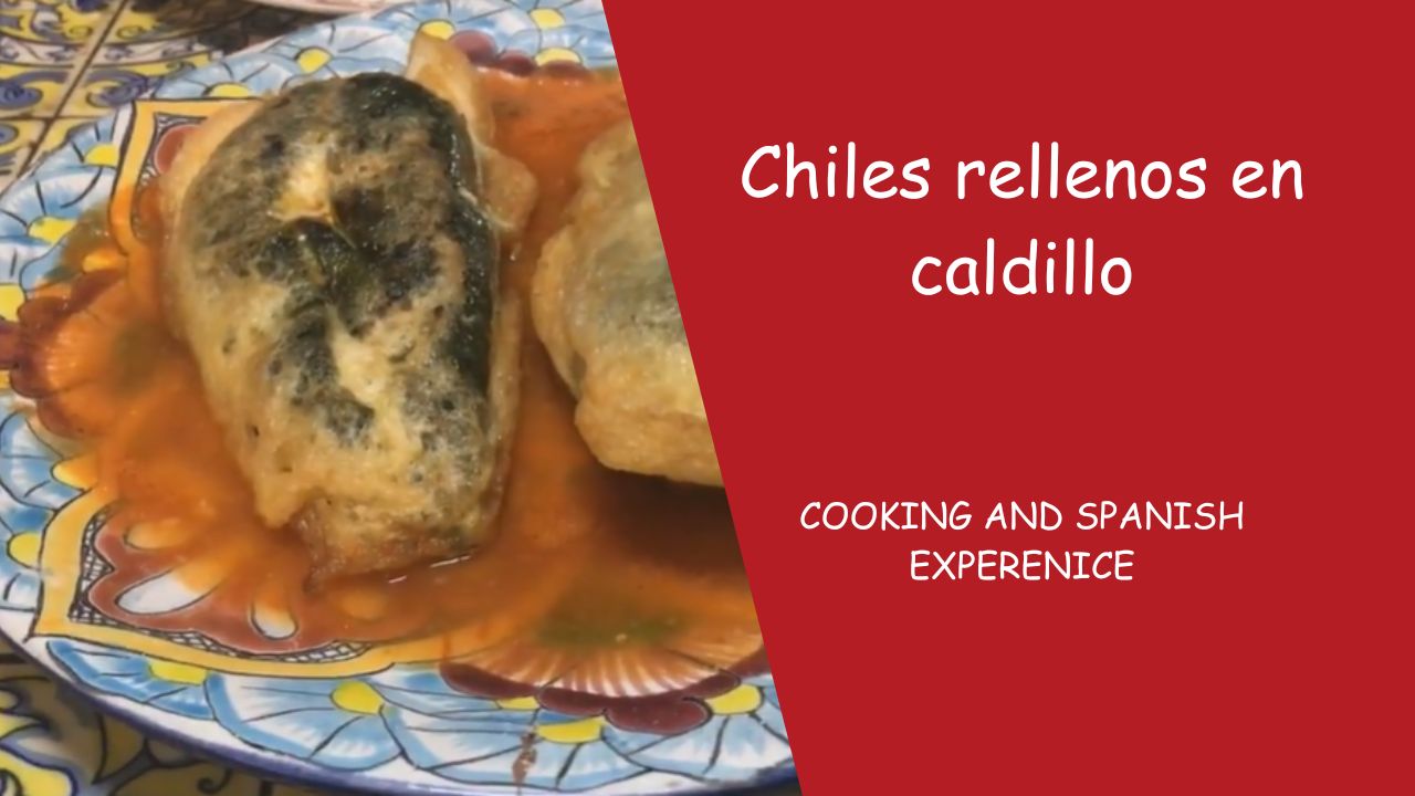 Chiles rellenos en caldillo